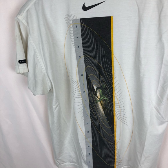 Vintage Nike T shirt destiny 90s tee Mini Swoosh - Picture 5 of 5